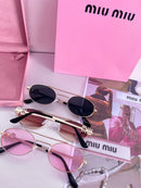 Óculos Miu Miu Oval